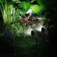 5W 2 in 1 Solar Powered LED Light-controlled Lawn Lights Outdoor Waterproof Yard Wall Landscape Lamps