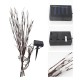 60LED Branch Leaf Tree Solar Power Lawn Light Groud Stake Outdoor Garden Waterproof Yard Lamp