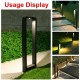 7W LED Lawn Light Outdoor Pathway Garden Yard Walkway Decorative Lighting Lamp