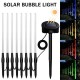 8PCS Outdoor LED Solar Bubble Light Garden Pathway Landscape Lawn Patio Yard Lamp 8PCS Outdoor LED Solar Bubble Light Garden Pathway Landscape Lawn Patio Yard Lamp