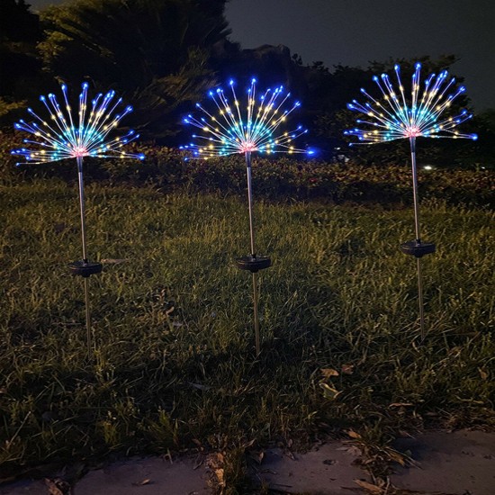90/120/150 LED Solar Lamp Starburst Fairy String Light Outdoor Garden 90/120/150 LED Solar Lamp Starburst Fairy String Light Outdoor Garden