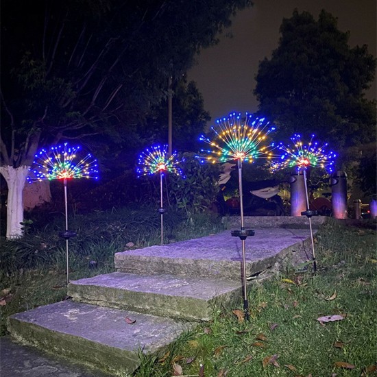90/120/150 LED Solar Lamp Starburst Fairy String Light Outdoor Garden 90/120/150 LED Solar Lamp Starburst Fairy String Light Outdoor Garden