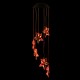 Color Changing LED Solar Powered Wind Chime Light Hanging Garden Yard Decor
