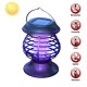 Electric Fly Zapper Mosquito Insect Killer UV LED Light Trap Pest Solar IP65 Working 8 Hours Powered Repeller Camping Lawn Light Electric Fly Zapper Mosquito Insect Killer UV LED Light Trap Pest Solar IP65 Working 8 Hours Powered Repeller Camping Lawn Light