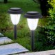 IP65 Waterproof 2PCS Auto Sensing LED Solar Lamp Garden Lamps for Outdoor Patio Lawn