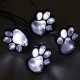 LED Cat Claw Print Solar Lawn Lights Dog Cat Puppy Animal Garden Lights Lamp for Pathway Lawn Yard Outdoor Decorations LED Cat Claw Print Solar Lawn Lights Dog Cat Puppy Animal Garden Lights Lamp for Pathway Lawn Yard Outdoor Decorations