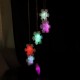 LED Colour Changing Hanging Wind Chimes Solar Powered Ball Lights Garden Outdoor