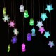 LED Colour Changing Hanging Wind Chimes Solar Powered Ball Lights Garden Outdoor