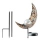 LED Garden Solar Lights Pathway Outdoor Moon Decor Crackle Lawn Lamp Glass LED Garden Solar Lights Pathway Outdoor Moon Decor Crackle Lawn Lamp Glass