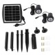 LED Polycrystalline Glass Laminate Solar Garden Light Outdoor Pool Spotlights LED Polycrystalline Glass Laminate Solar Garden Light Outdoor Pool Spotlights