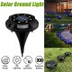 LED Solar Disk Buried Lawn Light Outdoor Garden Under Ground Waterproof Patio Lamp LED Solar Disk Buried Lawn Light Outdoor Garden Under Ground Waterproof Patio Lamp