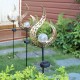 LED Solar Flame Light Sun Moon LED Garden Light Flame Effect Lamp Waterproof Outdoor Lights Landscape Solar Decorative Light