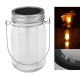 LED Solar Lantern Retro Hanging Outdoor Waterproof Solar Light for Patio Garden