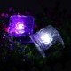 LED Solar Power Buried Light Waterproof Ice Ground Lawn Lamp Outdoor Path Garden Deck Lighting