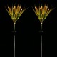 Outdoor 2pcs LED Waterproof Multi-Color Changing Grain Solar Flower Lights Christmas Decorations Outdoor 2pcs LED Waterproof Multi-Color Changing Grain Solar Flower Lights Christmas Decorations