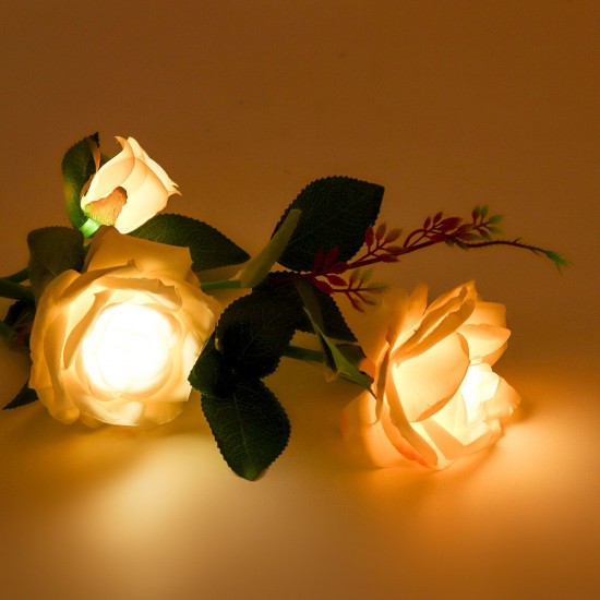 Outdoor LED Solar Rose Flower Light Waterproof Garden Lawn Lamp Landscape Lighting Yard Decoration Outdoor LED Solar Rose Flower Light Waterproof Garden Lawn Lamp Landscape Lighting Yard Decoration