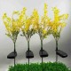 Outdoor Solar Powered LED Canola Flowers Lawn Light Waterproof Garden Lamp Home Decoration