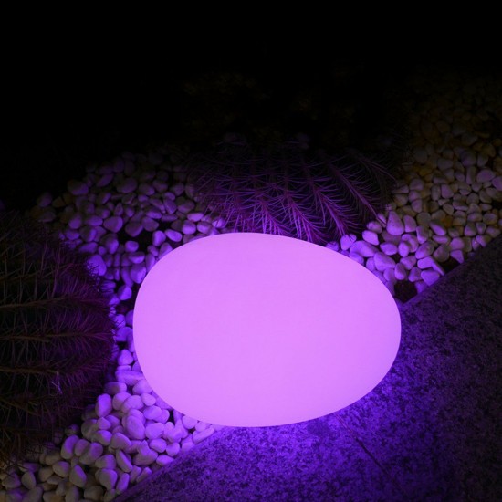 Outdoor Solar Powered LED Stone Garden Lights Lawn Waterproof Decorative Pebbles Outdoor Solar Powered LED Stone Garden Lights Lawn Waterproof Decorative Pebbles
