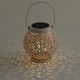 Patio Hollow Indoor Outdoor Solar Power Lantern Hanging Light Garden Lamp Yard Patio Hollow Indoor Outdoor Solar Power Lantern Hanging Light Garden Lamp Yard