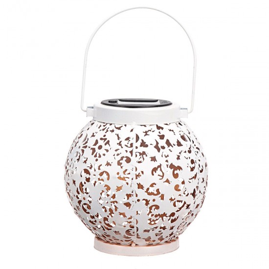 Patio Hollow Indoor Outdoor Solar Power Lantern Hanging Light Garden Lamp Yard Patio Hollow Indoor Outdoor Solar Power Lantern Hanging Light Garden Lamp Yard