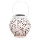 Patio Hollow Indoor Outdoor Solar Power Lantern Hanging Light Garden Lamp Yard