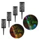 RGB Solar Garden Torch Lights Dancing Flames LED Waterproof Landscape Lawn Light