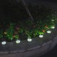 8PCS LED Solar Ground Lawn Light Waterproof Auto On/Off Landscape Spike Garden Pathway Lamp for Yard Deck Patio