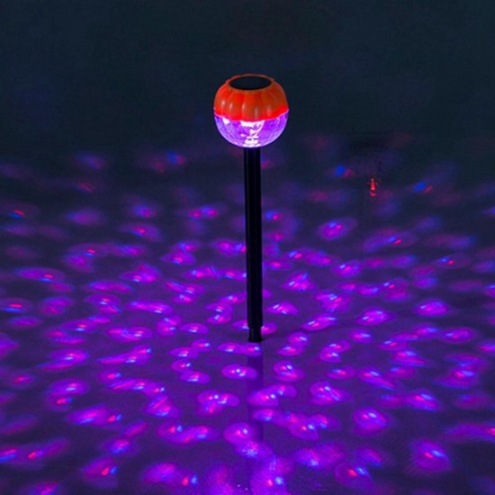 Solar 3 LED Color Changing Ball Garden Light Waterproof Outdoor Yard Landscape Lamp Solar 3 LED Color Changing Ball Garden Light Waterproof Outdoor Yard Landscape Lamp
