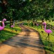 Solar Flamingo Stake Light Lantern Solar Powered Pathway Lights Outdoor Waterproof Garden Decorative Lawn Yard Lamp Solar Flamingo Stake Light Lantern Solar Powered Pathway Lights Outdoor Waterproof Garden Decorative Lawn Yard Lamp