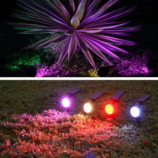 Solar Garden Light Spot Outdoor 9 LED Garden Lawn Landscape Path Wall Lamp Waterproof for Home Garden Wedding Solar Garden Light Spot Outdoor 9 LED Garden Lawn Landscape Path Wall Lamp Waterproof for Home Garden Wedding