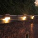 Solar LED Bright Deck Lights Outdoor Garden Patio Railing Decks Path Lighting