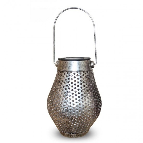 Solar LED Hanging Light Retro Hollow Lantern Outdoor Garden Yard Decoration Lamp Solar LED Hanging Light Retro Hollow Lantern Outdoor Garden Yard Decoration Lamp