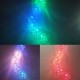 Solar LED Wind Chime Garden Hanging Spinner Light Color Changing Lamp