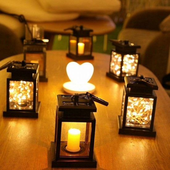 Solar Lantern Hanging Fairy String Light LED Yard Outdoor Patio Garden Decor Lamp Solar Lantern Hanging Fairy String Light LED Yard Outdoor Patio Garden Decor Lamp