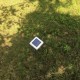 Solar Light Powered Plastic Square Colorful LED Lawn Light Waterproof Outdoor Garden Landscape Yard Path Lamp