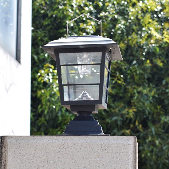 Solar Post Cap Lawn Lamp Outdoor Garden LED Waterproof Decorative Wall Light Solar Post Cap Lawn Lamp Outdoor Garden LED Waterproof Decorative Wall Light