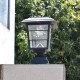 Solar Post Cap Lawn Lamp Outdoor Garden LED Waterproof Decorative Wall Light