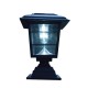 Solar Post Cap Lawn Lamp Outdoor Garden LED Waterproof Decorative Wall Light