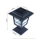 Solar Post Cap Lawn Lamp Outdoor Garden LED Waterproof Decorative Wall Light