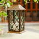 Solar Power Hanging Lantern LED Lamp Retro Style Light Outdoor/Indoor for Garden Christmas Decorations
