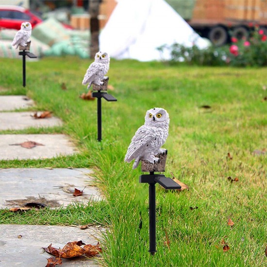 Solar Power LED Owl Lawn Light Home Outdoor Yard Landscape Garden Lamp Waterproof Solar Power LED Owl Lawn Light Home Outdoor Yard Landscape Garden Lamp Waterproof