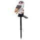 Solar Power LED Owl Lawn Light Home Outdoor Yard Landscape Garden Lamp Waterproof