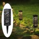 Solar Power Light Sensor Hollow Out Lawn Lamp Waterproof Pathway Outdoor Garden Landscape Light