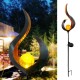 Solar Power Metal LED Ornament Landscape Light Outdoor Flame Effect Lawn Yard Garden Decor Solar Power Metal LED Ornament Landscape Light Outdoor Flame Effect Lawn Yard Garden Decor