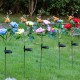 Solar Powered 4LED Artificial Rose and Bee Lawn Lamp Simulation Flower Landscape Garden Solar Light Solar Powered 4LED Artificial Rose and Bee Lawn Lamp Simulation Flower Landscape Garden Solar Light