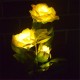 Solar Powered Artificial Rose Flower LED Lawn Light Outdoor Courtyard Garden Decoration Solar Powered Artificial Rose Flower LED Lawn Light Outdoor Courtyard Garden Decoration