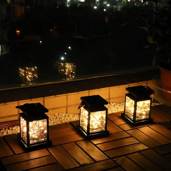 Solar Powered Hanging Lantern LED Solar Candle Lights Outdoor Decorative Path Light Lawn Light for Patio Landscape Tree Yard Solar Powered Hanging Lantern LED Solar Candle Lights Outdoor Decorative Path Light Lawn Light for Patio Landscape Tree Yard