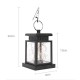 Solar Powered Hanging Lantern LED Solar Candle Lights Outdoor Decorative Path Light Lawn Light for Patio Landscape Tree Yard Solar Powered Hanging Lantern LED Solar Candle Lights Outdoor Decorative Path Light Lawn Light for Patio Landscape Tree Yard