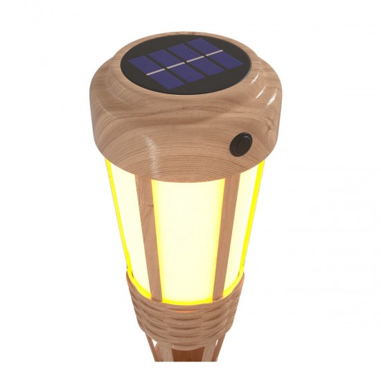 Solar Powered Lawn Light Garden Decoration Light Outdoor Waterproof Flame Lamps