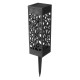 Solar Powered Outdoor LED Lawn Light Waterproof Hollow Garden Lamp Yard Path Decor Solar Powered Outdoor LED Lawn Light Waterproof Hollow Garden Lamp Yard Path Decor